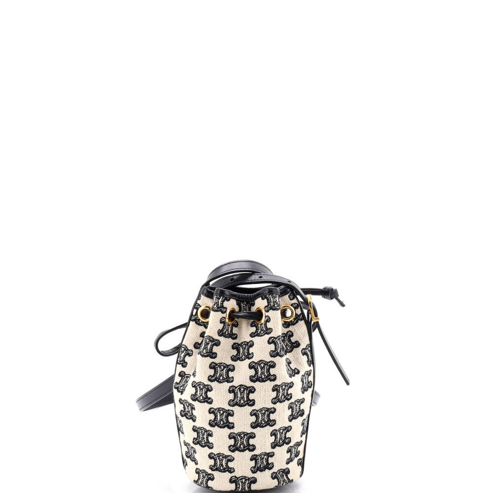 Celine Micro Drawstring Bucket Bag - Picture 3 of 6